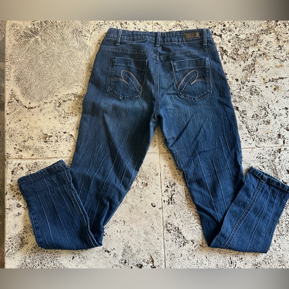 Low rise skinny jeans